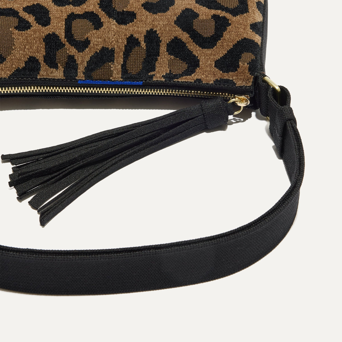 The ReVelvet Casual Crossbody in ReVelvet Cat, focusing on the crossbody strap.