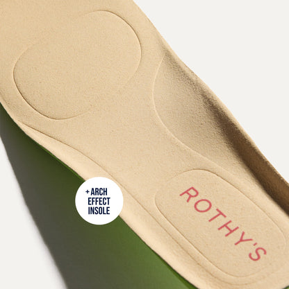 Close up of the Arch Effect Insole on The Daily Driver in Caramel Cat.