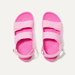 The Kids Double Strap Sandal in Tutu shown from the top.