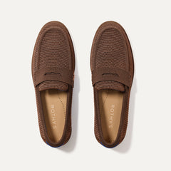 Cinnamon Raffia-Knit