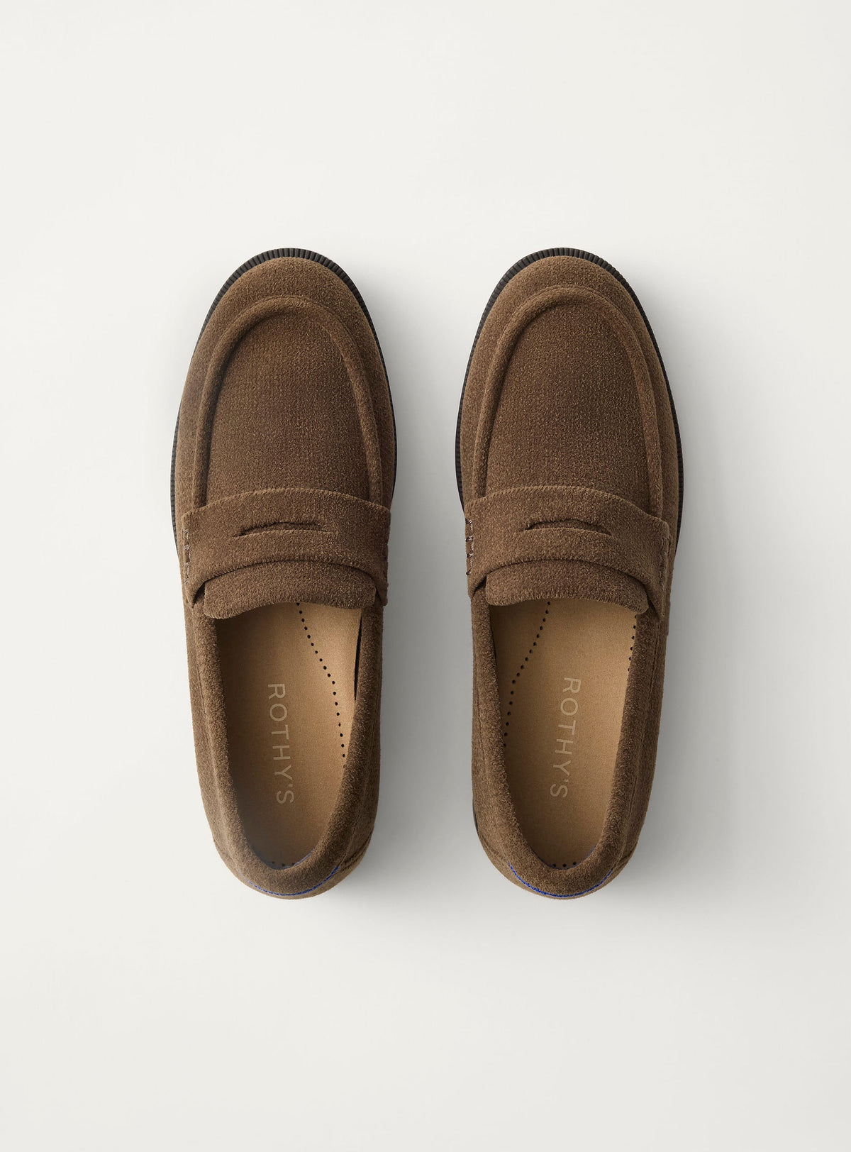 PLP | The Penny Loafer in ReVelvet Bistro shown from the top.