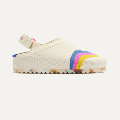 side | The Kids Clog in Retro Wave shown from the side.