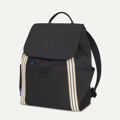 PDP |The Travel Cinch Backpack in Ink shown from the front.