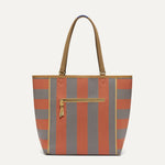 PLP |The Two-Way Tote in Sienna shown from the front.