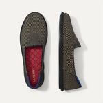 PDP | The Cruiser Loafer in ReVelvet Jet Herringbone shown from the top.